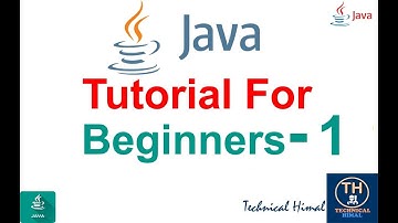 Java Tutorial For Beginners 1 - Introduction and Installing the java (JDK).