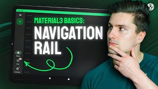 Navigation Rail - UX With Material3