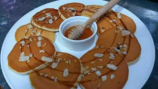 أهش و أخف بان كيك  أمريكيه(Old-Fashioned Pancakes)