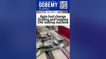 DOBEMY auto #cnc drilling tapping machine with tool magazine