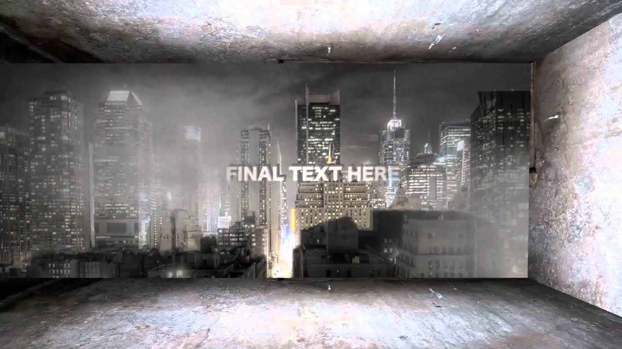 Tunnel Template for Motion 4