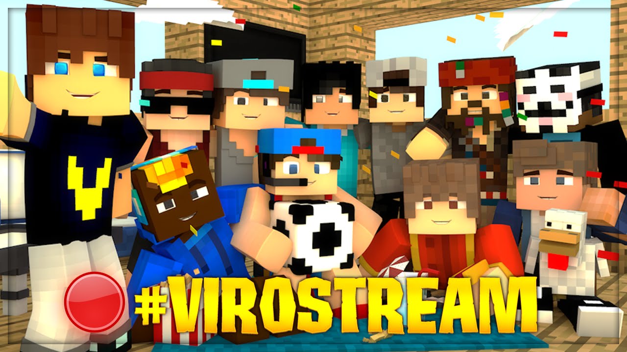 #VIROSTREAM #6 – SABADÃO! (RealmParty + Atualizações RealmCraft)