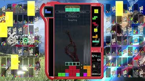 i did a nice t-spin triple finally at the beginning of tetris 99 today!!!!
