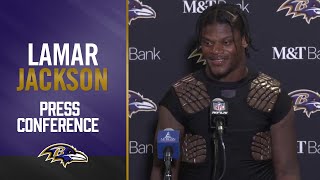 Lamar Jackson Praises Receiving Corps After Jets Victory | Baltimore Ravens