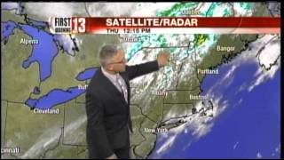 WNYT Noon Weather With Severe T'Storm Watch