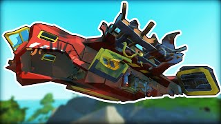 We Found Another Crashed Spaceship! (Scrap Mechanic Co-op Survival Ep.22)
