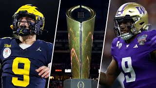 Washington vs Michigan National Championship hype video