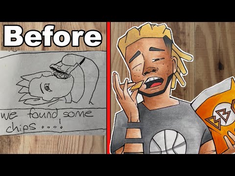 Redrawing Old Art-