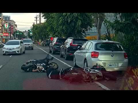 [Car Accident Video] Don't ride so fast without brakes (2026.09.18 Taoyuan City, Bade District)