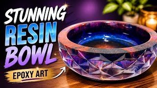 “Gorgeous Resin Bowl DIY ✨ You Won’t Believe This Finish!”