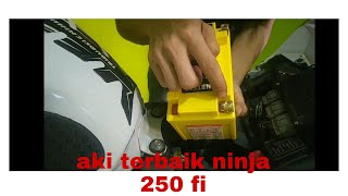 [Termurah Se-Indonesia Raya] Cara Ganti Aki Ninja 250 fi [Harga Aki diluar Nalar]