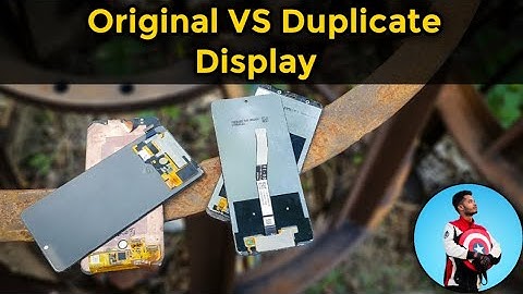 Original Display VS Duplicate Display | HD IPS Display to Super AMOLED Display Convert ??