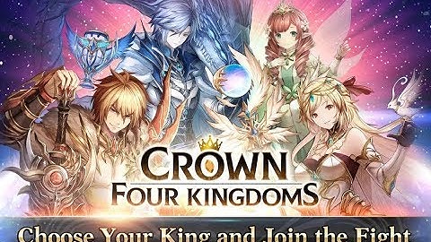 Crown Four Kingdoms - Gameplay [Open World MMORPG] Android/IOS