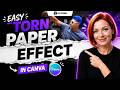 Canva Torn Paper Effect Tutorial for Beginners (Step-by-Step)
