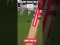 🎯😵 Misjudged & Nicked Where It Hurts! Cricket 24 PS5 #cricket24 #gaming #junkiekhiladi #gamingshorts