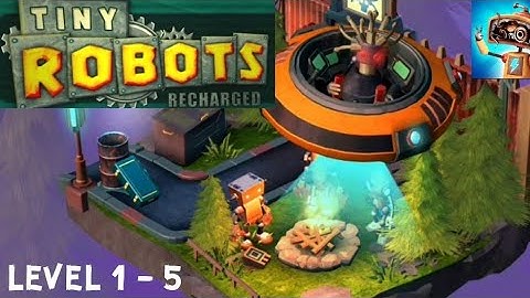 Tiny Robots Recharged Gameplay (1, 2, 3, 4, 5)
