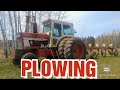 Plowing with the 1066-Working up an old field