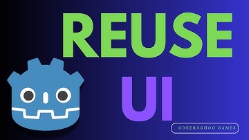 ReUse UI and other scenes across many projects in GODOT 4.4