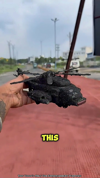 I Found My Son's Lost 😲 Fighter Helicopter On The Road ✨️😱 | #shorts #ytshorts #shortvideo