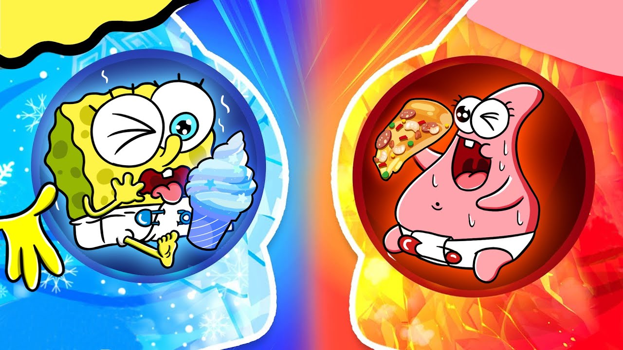 [ANIMATION] 🔥HOT PREGNANT VS COLD PREGNANT! HOT VS COLD FOOD