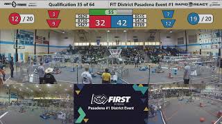 QM35   2022 FIT District Pasadena Event #1