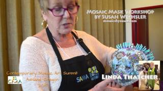 Susan Wechsler Mosaic Mask Class at CMA 2015