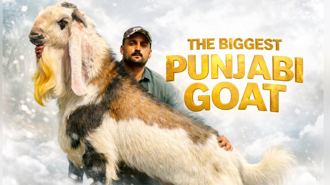 The Biggest Punjabi Beetal at MBK Goat Farm