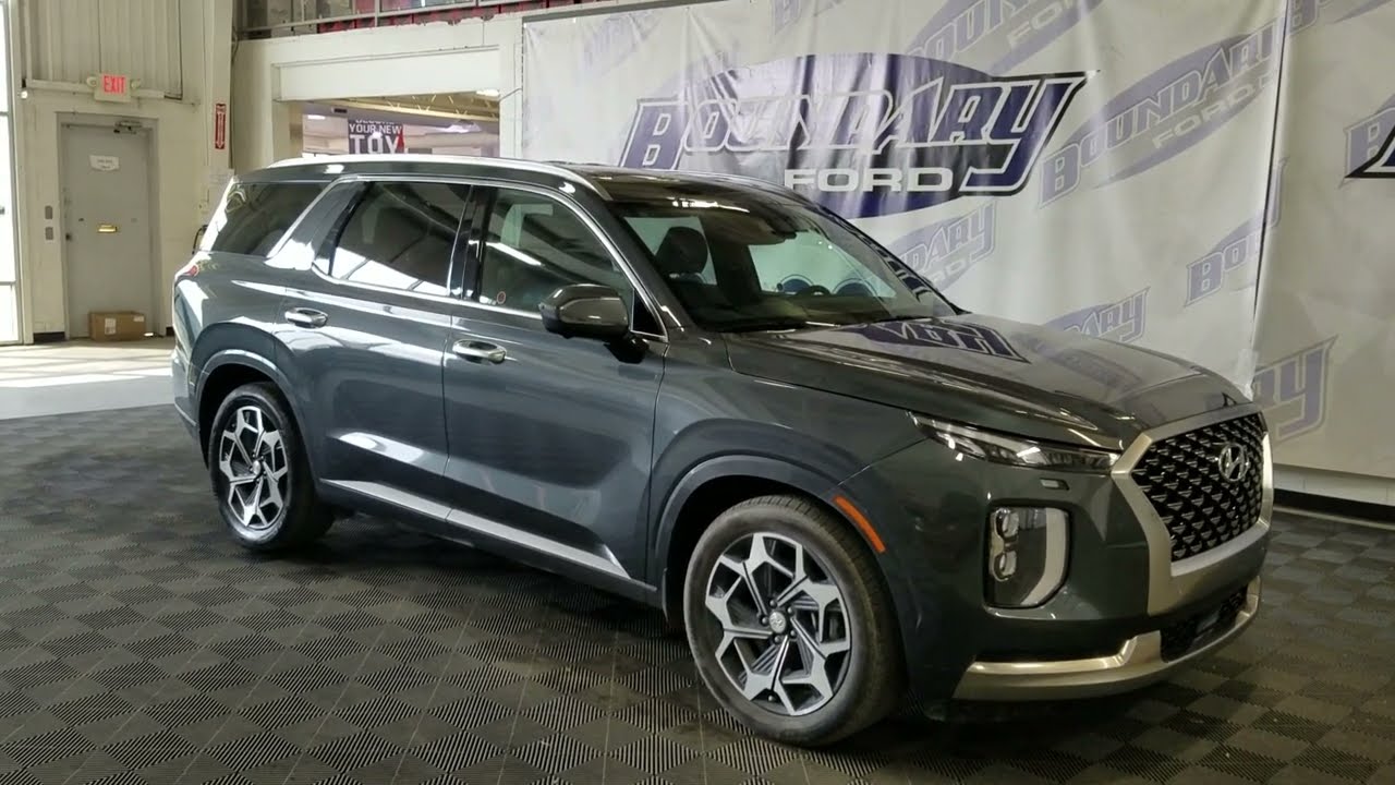 Pre Owned 2022 Hyundai Palisade Unlimited W/3.8L V6 remote start overview l  Boundary Ford 23EP1122B - YouTube