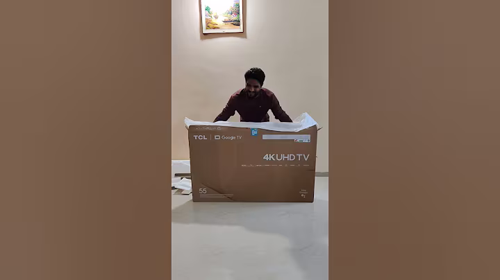 TCL 55 inch Google TV #tcl #tv#flipkart #onlineshopping #home #trending #unboxing #shortvideo