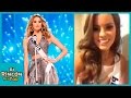 Miss Venezuela le pisa el vestido a Miss Per y no le pide disculpa