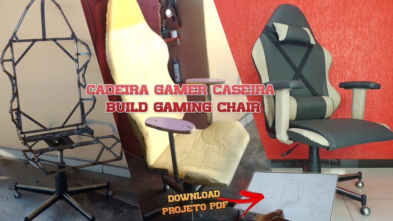 Cadeira Gamer Caseira Projeto Para Download Diy Gaming Chair