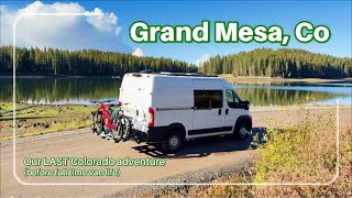 Our LAST Colorado Van Trip | Grand Mesa National Forest