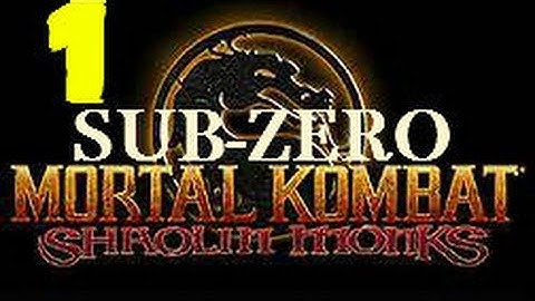 SUB-ZERO - Mortal Kombat Shaolin Monks (Goro