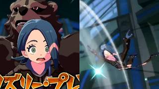 【flattened】Mirika 未理科 6 Squish Move Inazuma Eleven Victory Road Udou 雨道【平面化】 screenshot 4