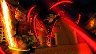 Minecraft Animation U0026 Demon Slayer  Season 2  Tanjiro Vs Gyutaro Ep10