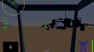 Mechwarrior 2 Playthrough Clan Jade Falcon - Intro, Nav Computer, And Mech Handling Training