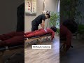 Drop table technique  Here’s an adjustment that doesn’t involve cracking #droptable #chiropractor