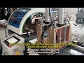 Aluminium profile cutting machine with automatic loading feeding, can cut any angle. +8613605365292
