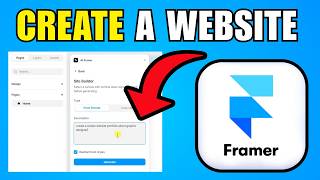 How To Create A Website Using Framer AI Builder (2026) (Best Method)