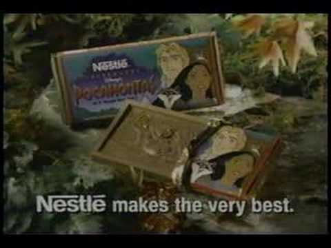 Nestle Ice Cream >> Disney's Pocahontas - Chocalate Bar Commercial - YouTube Nestle Ice Cream >> Disney's Pocahontas - Chocalate Bar Commercial - YouTube