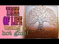 EASY 3D TREE OF LIFE PAINTING USING HOT GLUE #EASYPAINTING #TREEOFLIFE #DIYDECOR - REGINA MRRY