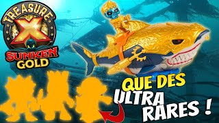 Trésor X Sunken Gold Le Trésor du Requin et Avalanche de Figurines Ultra Rares Review