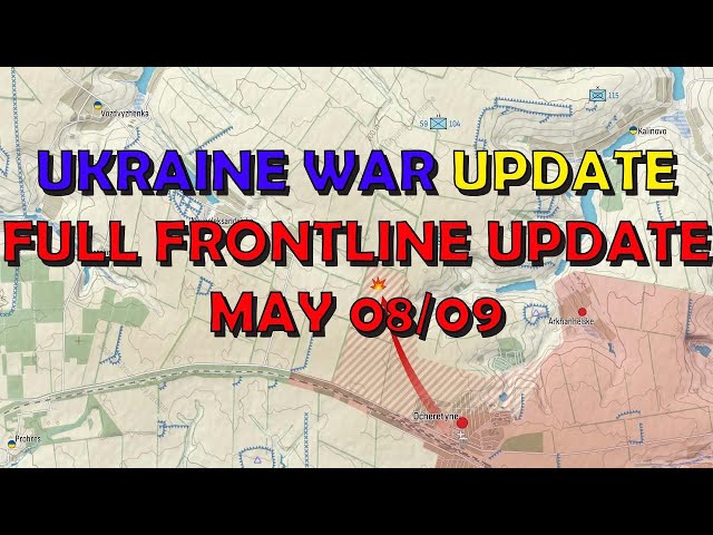 Ukraine Conflict (20240508/09): Full Frontline Update class=