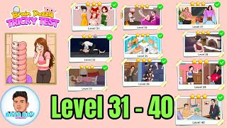 Brain puzzle tricky test level 31 - 40 solution walkthrough  screenshot 5