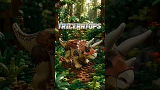 Triceratops 🌴​#lego #triceratops #dinosaur #animation #jurassicworld