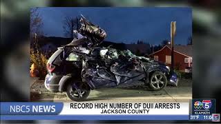 Jackson County sees record high DUII arrests in 2025