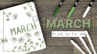 PLAN WITH ME || March 2021 Bullet Journal Setup