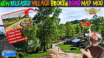 Map Mod Bussid 4.2 - New Released Village Broken Road Map Mod For Bus Simulator Indonesia | Bussid