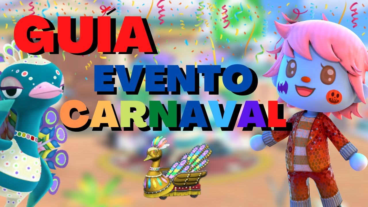 ???? GUÍA sobre el EVENTO de CARNAVAL en Animal Crossing New Horizons | CobayasGamer