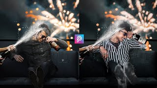 HappY #Newyear Concept photo editing of Vijaymahar , New year photo Editing  @thesachan screenshot 5